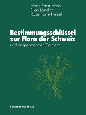 cover image of Bestimmungsschlüssel zur Flora der Schweiz